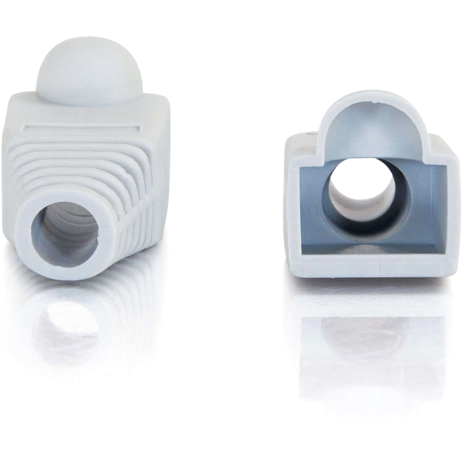 C2G RJ45 Snagless Boot Cover (6.0mm OD) - Gray - 50pk - Image 2