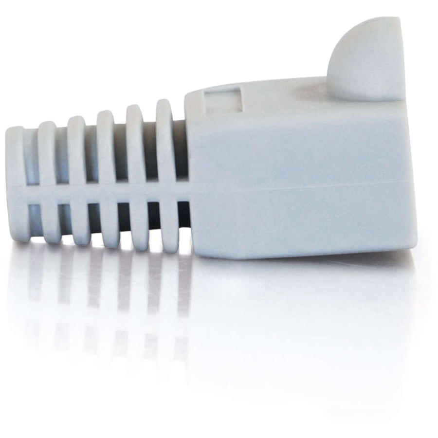 C2G RJ45 Snagless Boot Cover (6.0mm OD) - Gray - 50pk - Image 3