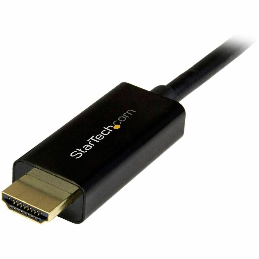 StarTech.com DisplayPort to HDMI converter cable - 6 ft (2m) - 4K - Image 3