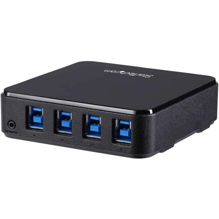 StarTech.com 4X4 USB 3.0 Peripheral Sharing Switch - USB Switch for Mac / Windows / Linux - 4 Port USB 3.0 Switch - USB A/B Switch - Image 2