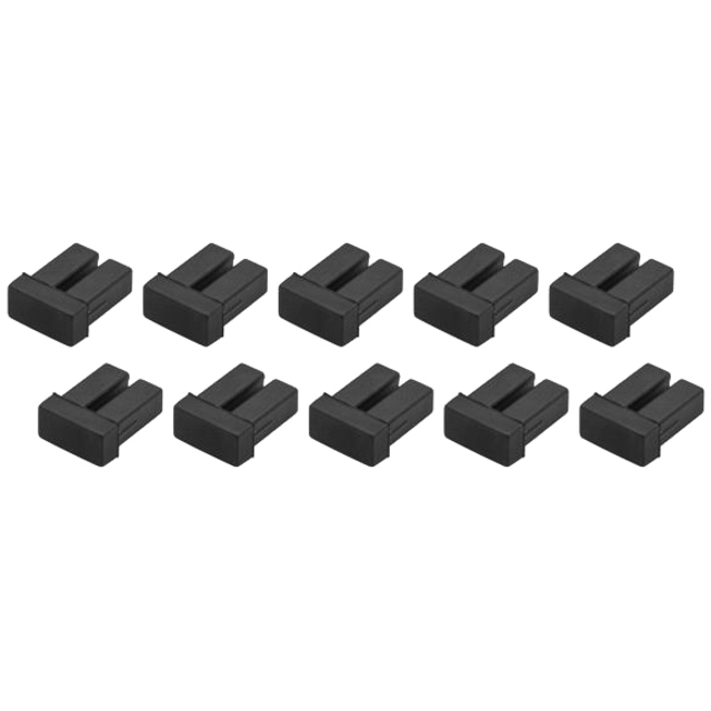 StarTech.com LC SFP Dust Covers - 10/Pack - Fiber Optic Dust Caps - SFP Port Cover - Image 2