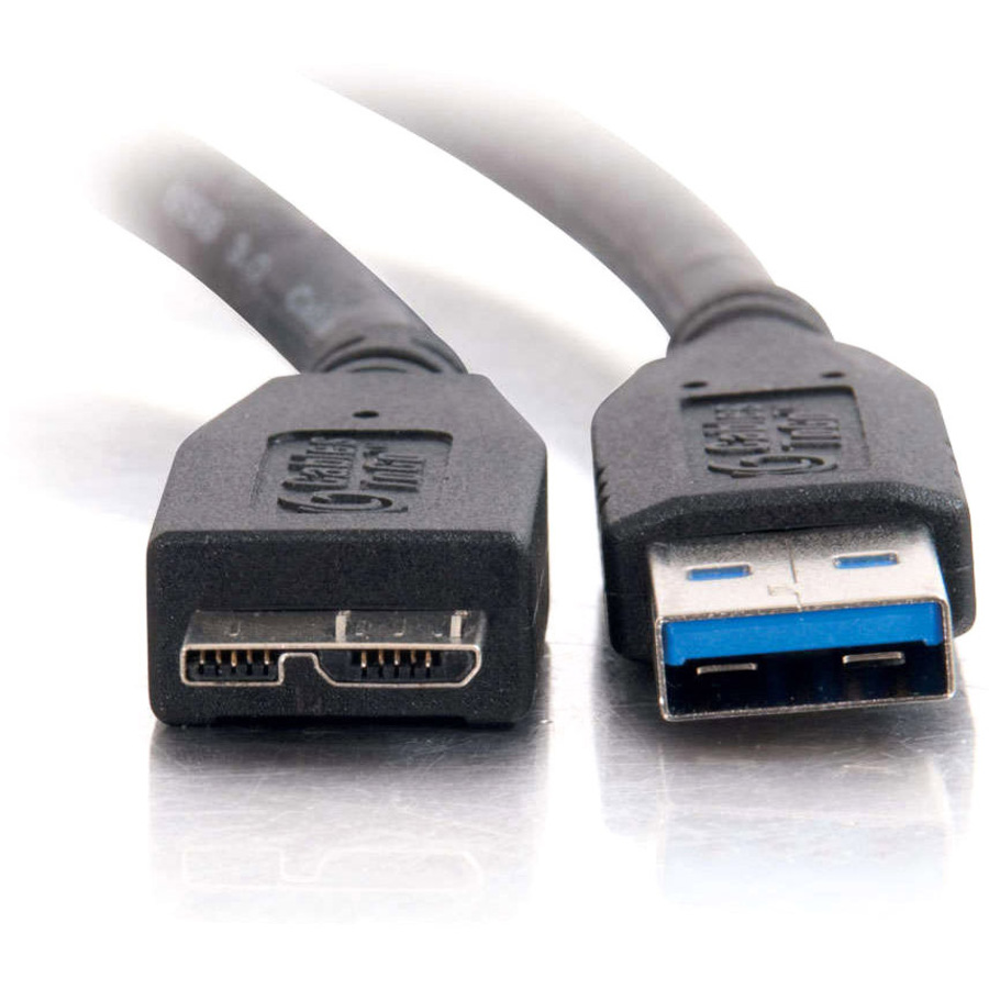 C2G 2m USB Cable - USB 3.0 A to Micro USB B Cable (6ft) - USB Phone Cable - Image 3