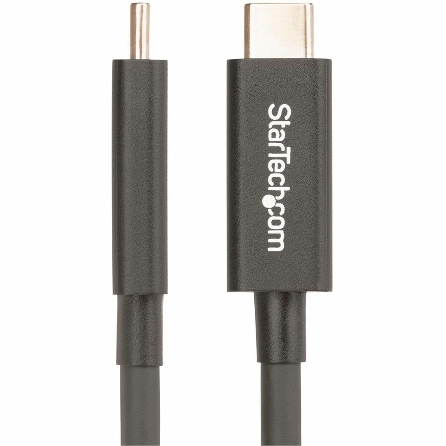 StarTech.com 6ft (2m) Active Thunderbolt 4 Cable, 40Gbps, 100W PD, 4K/8K Video, Intel-Certified, Compatible w/Thunderbolt 3/USB 3.2/DisplayPort - Image 3