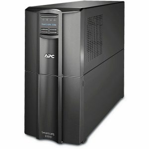 APC Smart-UPS, Line Interactive, 2200VA, Tower, 120V, 8x NEMA 5-15R+2x NEMA 5-20R outlets, SmartConnect Port+SmartSlot, AVR, LCD