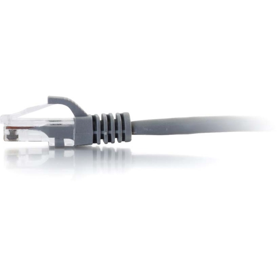 C2G-75ft Cat6 Snagless Unshielded (UTP) Network Patch Cable - Gray - Image 2
