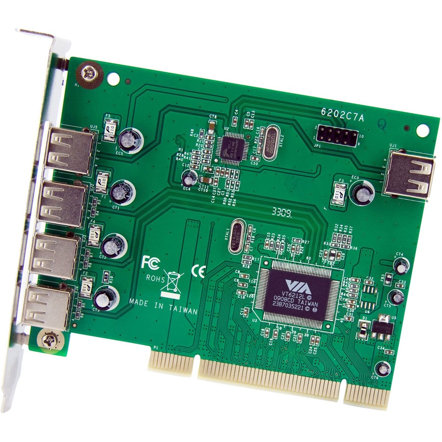 StarTech.com 7 Port PCI USB Card Adapter - Image 2