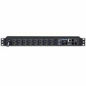 CyberPower PDU81001 100 - 120 VAC 15A Switched Metered-by-Outlet PDU