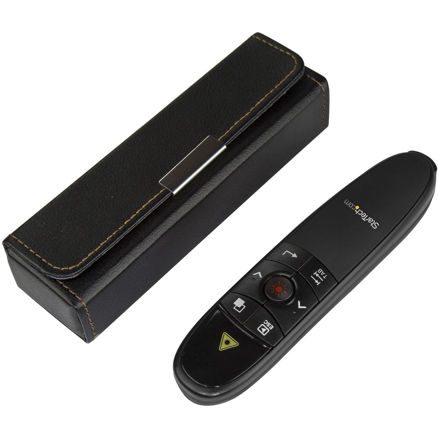 StarTech.com Wireless Presentation Remote with Red Laser Pointer - 90 ft. - PowerPoint Presentation Clicker for Mac & Windows (PRESREMOTE) - Image 4