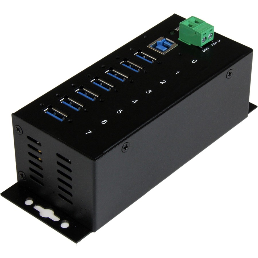 StarTech.com 7 Port Industrial USB 3.0 Hub with ESD - 5Gbps - Image 2