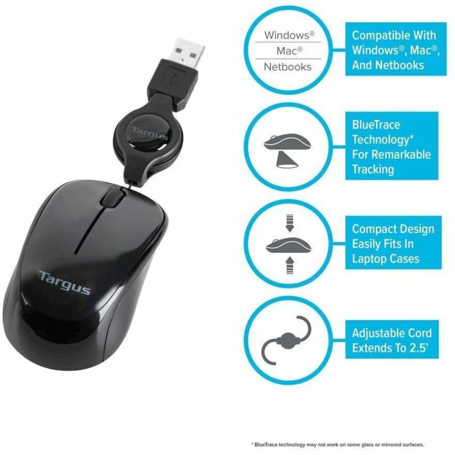 Targus Compact Laptop Mouse - Image 7