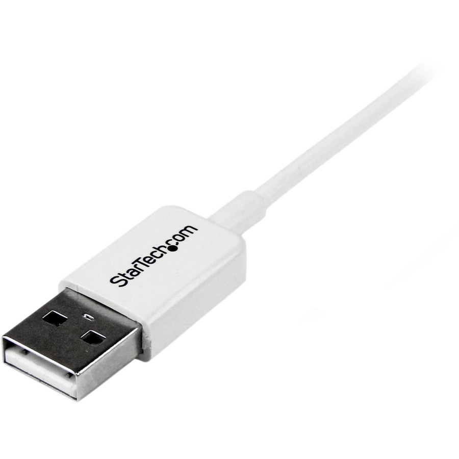 StarTech.com 2m White Micro USB Cable - A to Micro B - Image 2