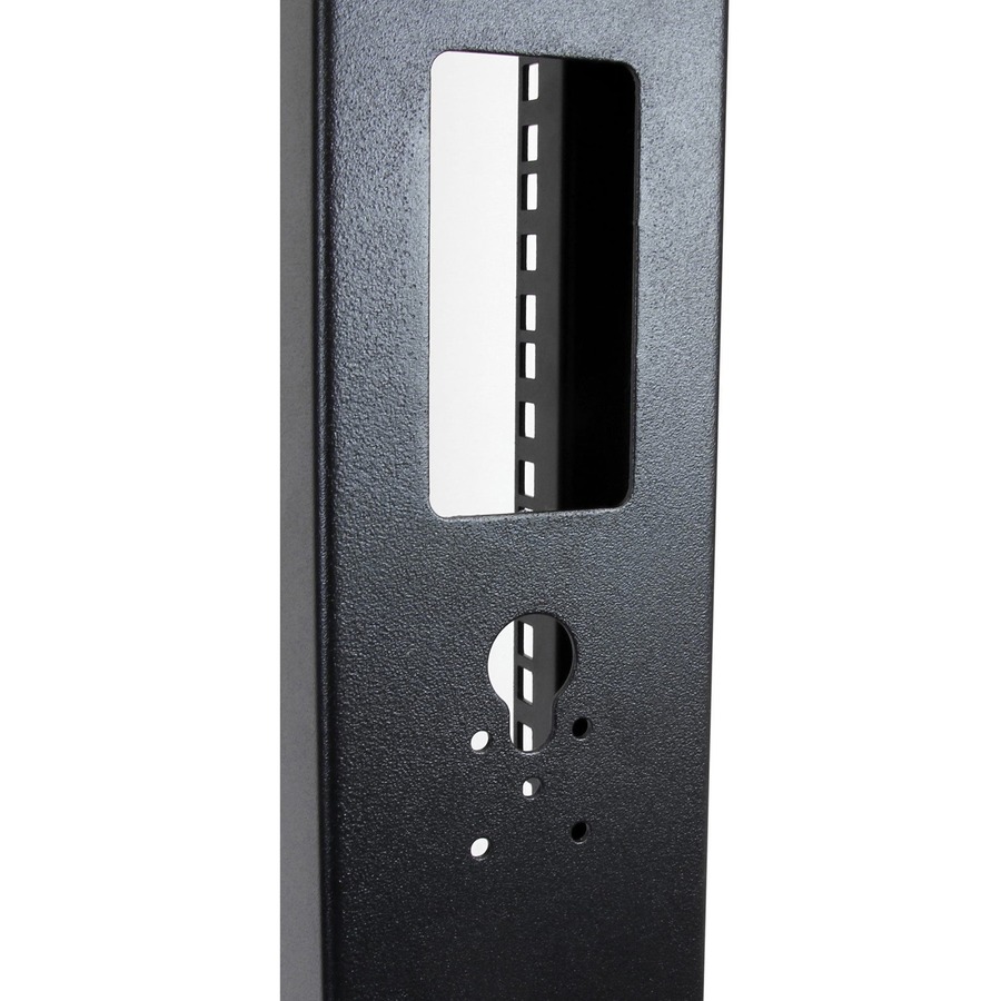 StarTech.com 2-Post 42U Mobile Open Frame Server Rack, Two Post 19in Network Rack with Casters, Rolling Open Rack for AV/Data/IT Equipment - Image 2