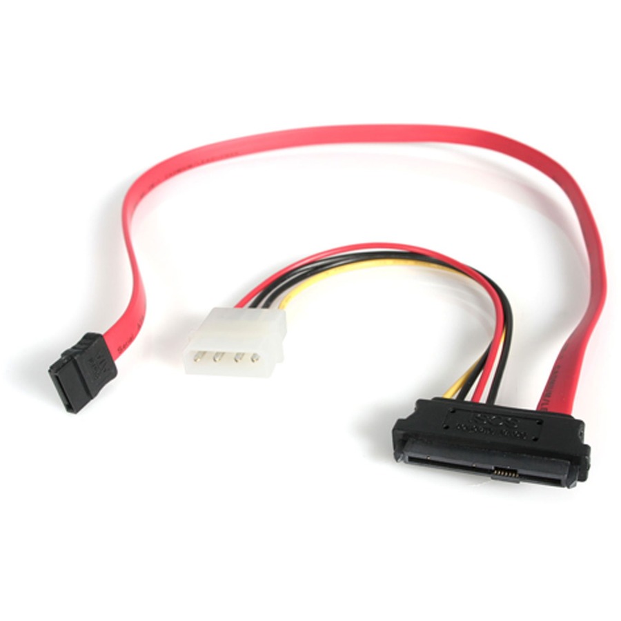 StarTech.com S18in SAS 29 Pin to SATA Cable with LP4 Power - Image 2