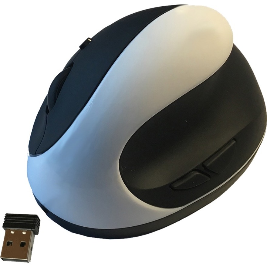 COMFI II WIRELESS ERGONOMIC COMPUTER MOUSE WHITE - Image 2