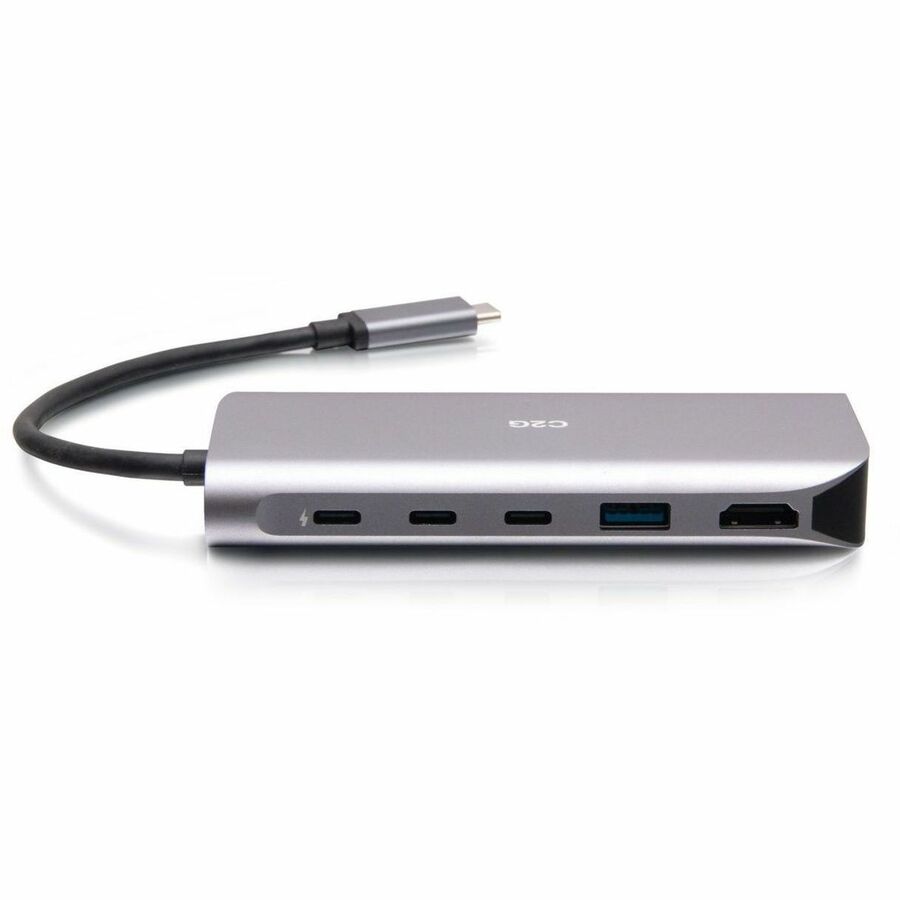 C2G USB C Docking Station with 4K HDMI, USB, Ethernet, and 85W USB C - Image 4