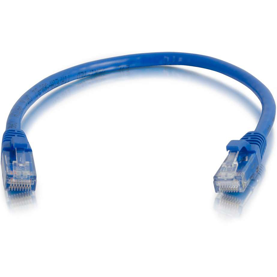 C2G 7ft Cat6 Snagless Unshielded (UTP) Network Patch Cable (25pk) - Blue - Image 3
