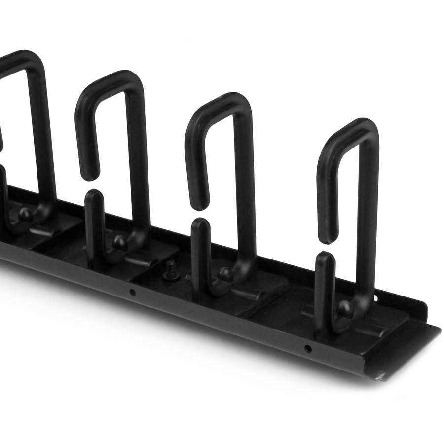 StarTech.com Vertical Cable Organizer with D-Ring Hooks - Vertical Cable Management Panel - 40U - 6 ft. - Image 3