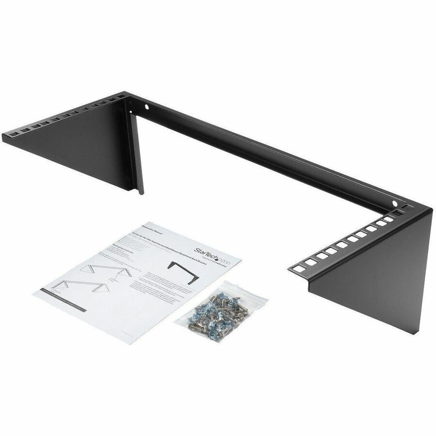 StarTech.com 4U 19in Steel Vertical Wallmount Equipment Rack Bracket - Image 6