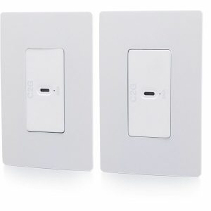 C2G Superbooster USB Camera Extender Over Cat Single Gang Wall Plate to Single Gang Wall Plate Kit