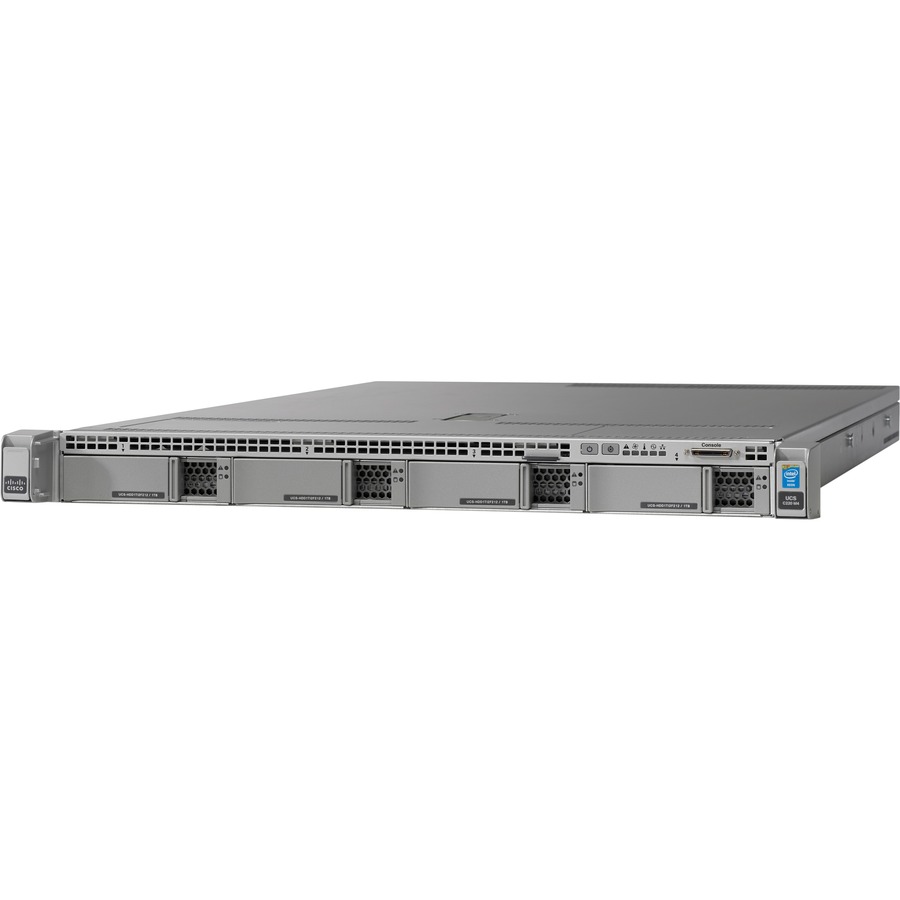Cisco C220 M4 1U Rack Server - 2 Xeon E5-2630 v4 2.20 GHz - 64 GB RAM - Serial ATA/600 Controller
