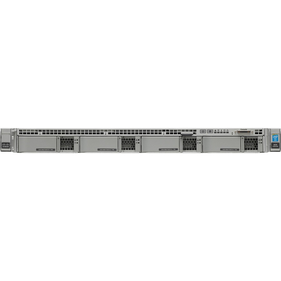 Cisco C220 M4 1U Rack Server - 2 Xeon E5-2630 v4 2.20 GHz - 64 GB RAM - Serial ATA/600 Controller - Image 2