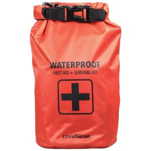 LifeGear 41-3820 130-Piece Dry Bag First Aid & Survival Kit