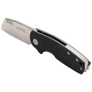 SOG SOG-14-03-12-57 Stout FLK with 2.4-In. Cleaver-Style Blade, Black and Stonewash