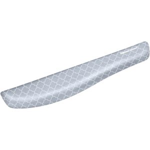 Fellowes&reg; PlushTouch&trade; Foam Keyboard Wrist Rest with MICROBAN&reg; - Lattice (9549801)