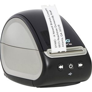 Dymo LabelWriter 550 Direct Thermal Printer - Monochrome - Label Print - USB - USB Host - Black