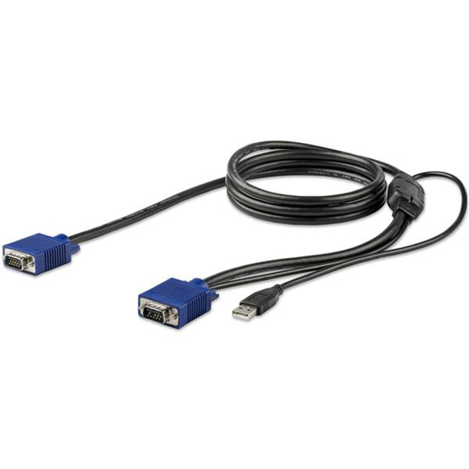 StarTech.com 6 ft. (1.8 m) USB KVM Cable for StarTech.com Rackmount Consoles - VGA and USB KVM Console Cable (RKCONSUV6) - Image 4