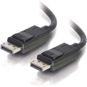C2G 1ft 8K DisplayPort Cable with Latches - M/M