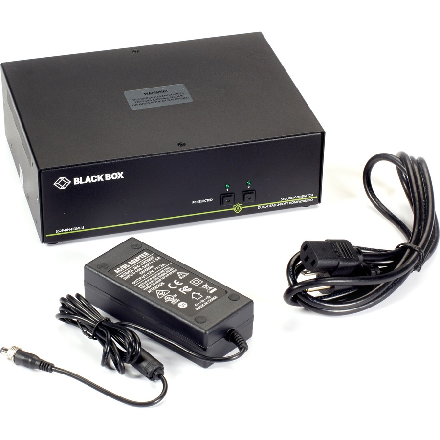 Black Box NIAP 3.0 Secure 2-Port Dual-Head HDMI KVM Switch - Image 5
