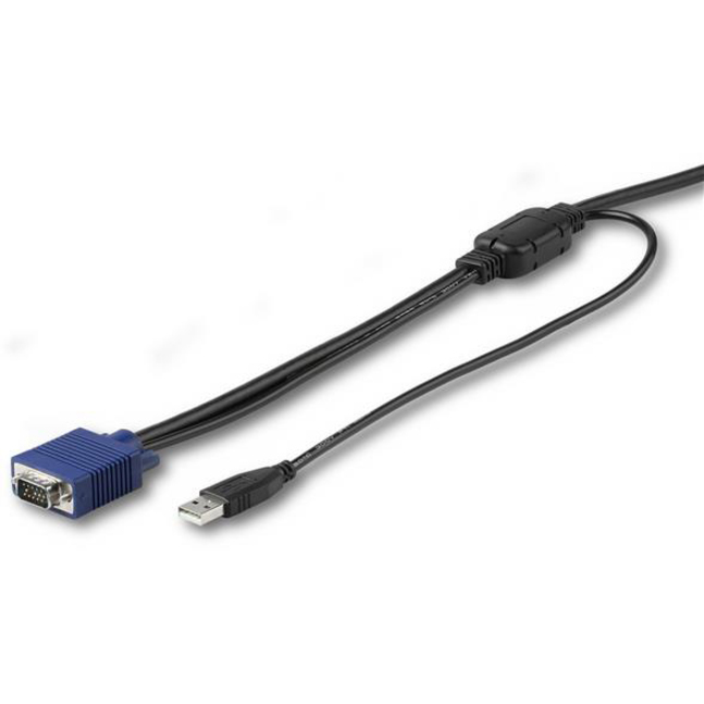 StarTech.com 10 ft. (3 m) USB KVM Cable for StarTech.com Rackmount Consoles - VGA and USB KVM Console Cable (RKCONSUV10) - Image 3