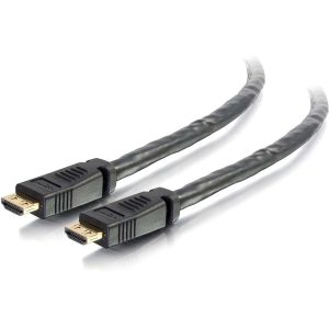 C2G 15ft 4K HDMI Cable with Gripping Connectors - High Speed - Plenum Rated