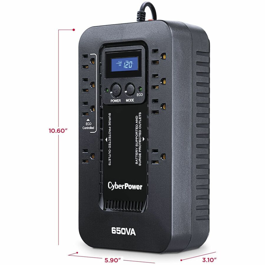 CyberPower EC650LCD Ecologic UPS Systems - Image 3