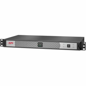 APC Smart-UPS, Line Interactive, 500VA, Lithium-ion, Rackmount 1U, 120V, 4x NEMA 5-15R outlets, SmartConnect Port, Short Depth