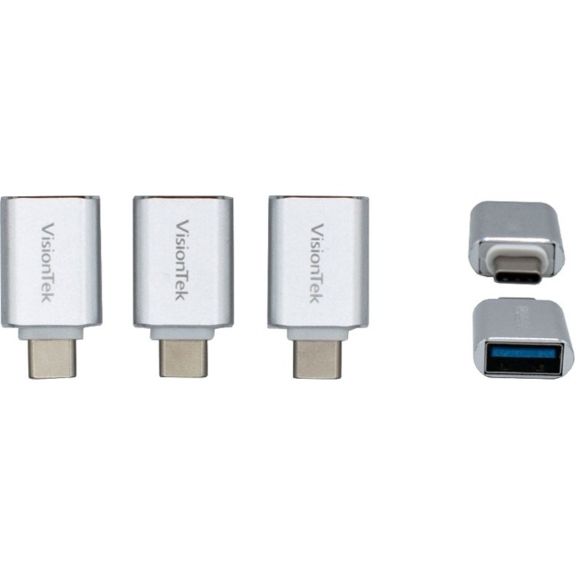 VisionTek USB-C to USB-A (M/F) 3 Pack Adapters - Image 4
