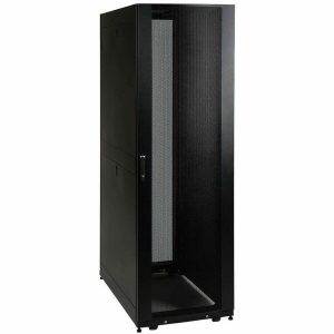 Eaton Tripp Lite Series 45U SmartRack Mid-Depth Rack Enclosure Cabinet with doors & side panels
