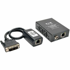 Eaton Tripp Lite Series DVI over Cat5/6 Active Extender Kit, Box-Style Transmitter/Receiver for Video, Up to 200 ft. (60 m), TAA
