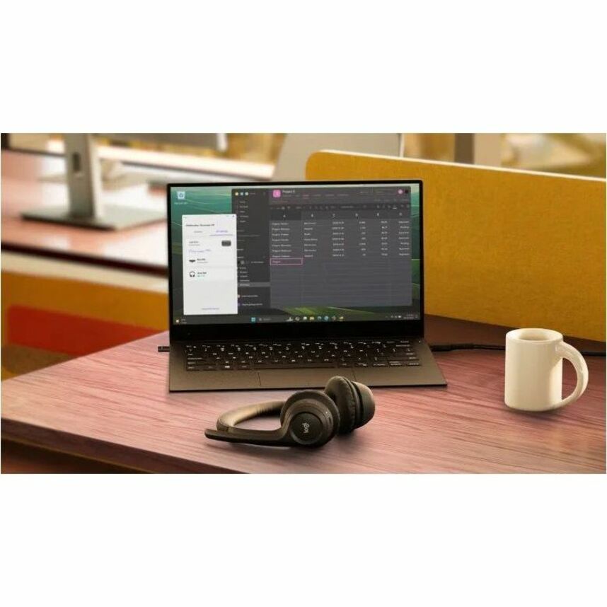 Logitech Zone 305 for Business, Wireless Bluetooth Headset With Microphone, for Microsoft Teams, Compatible With Windows, Mac, Chrome, Linux, iOS, iPadOS, Android, Black - Image 6