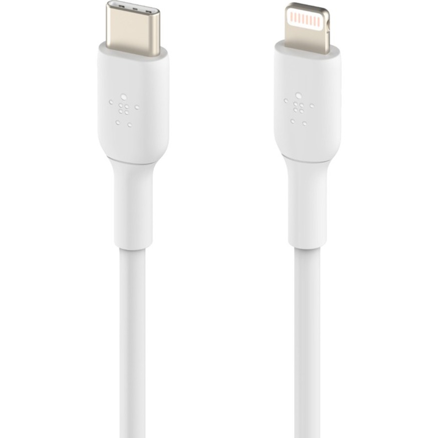 Belkin BoostCharge USB-C to Lightning Cable (1 meter / 3.3 foot, White) - Image 4