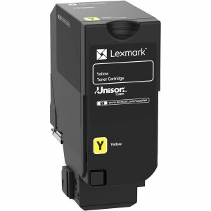 Lexmark Original Laser Toner Cartridge - Return Program - Yellow - 1 Pack