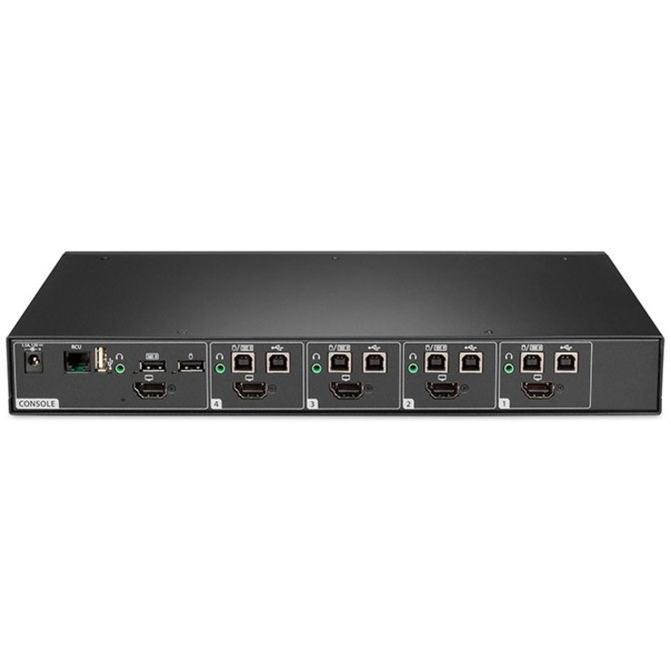 Vertiv Cybex SC800 Secure KVM| 4 Port Universal DP/H Single Display| CAC PP4.0 - Image 2