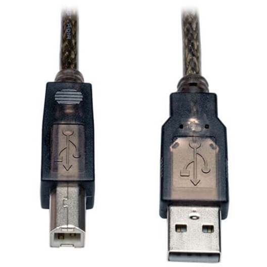 Eaton Tripp Lite Series USB 2.0 A to B Active Repeater Cable (M/M), 36 ft. (10.97 m) - Image 2