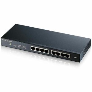 ZyXEL GS1900-8 Fanless 8 Port GbE L2 Web Managed Desktop Switch