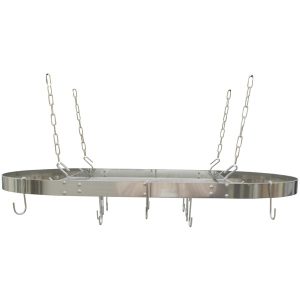 Range Kleen CW6001R Oval Hanging Pot Rack (Stainless Steel)