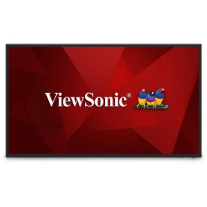 ViewSonic Commercial Display CDE4312 - 43" 4K, 16/7 Operation, Integrated Software, 2GB RAM, 16GB Storage - 230 cd/m2