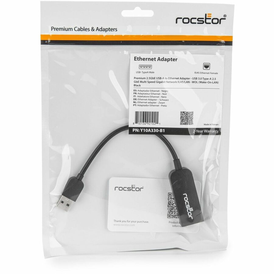 Rocstor Premium USB-A to 2.5G Ethernet Adapter - Image 5