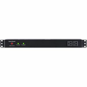 CyberPower RKBS15S2F8R Rackbar 10 - Outlet Surge Protector with 3600 J Surge Suppression