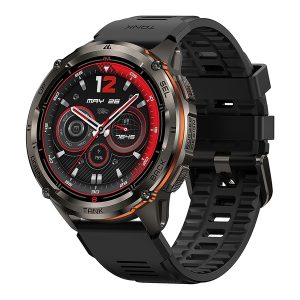 KOSPET P-TU001-B TANK T3 Ultra 2 GPS Smartwatch with 1.43-In. AMOLED Touch Screen, Bluetooth, 170+ Sports Modes, and 1 Band (Black)
